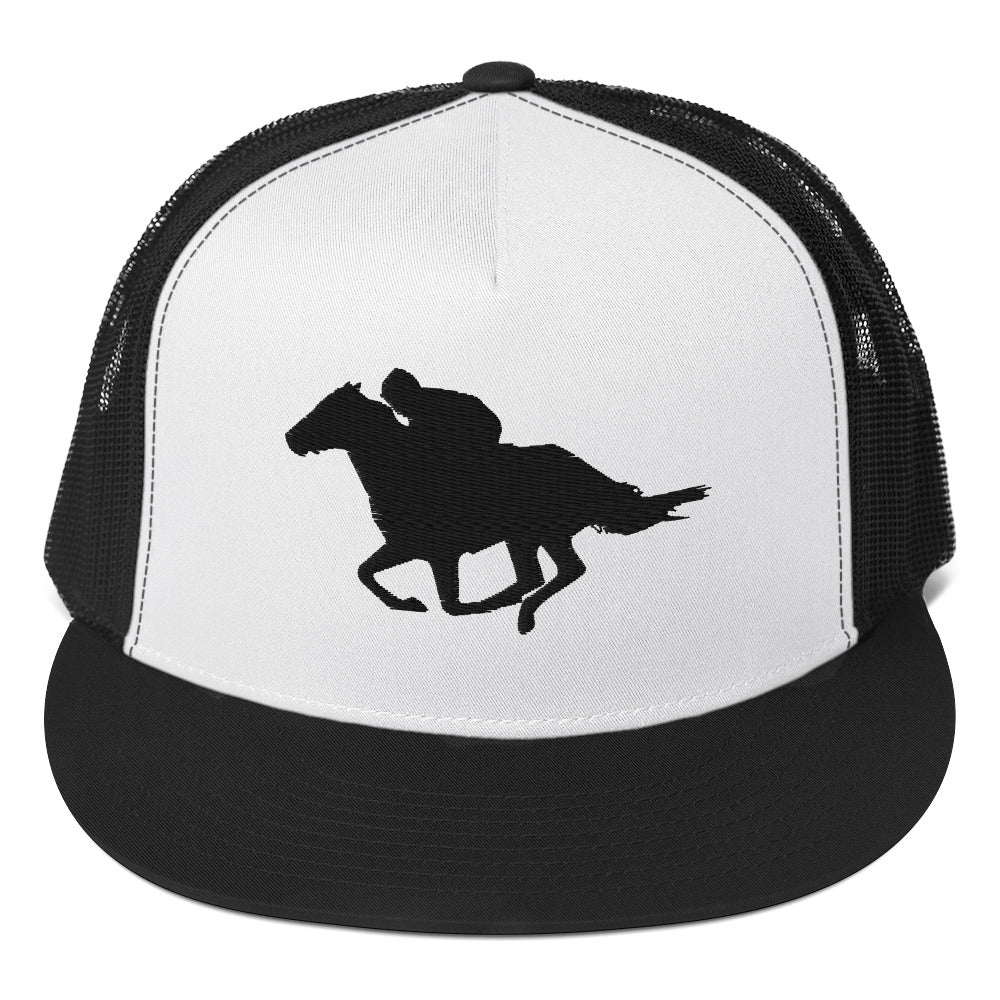 Horse Racing Trucker Cap